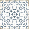 Nanda Tiles Коллекция GRAFTON Capel Blue Satin 20*20 см / Нанда Тайлс  Коллекция Графтон Сапел Блю Сатин 20*20 см