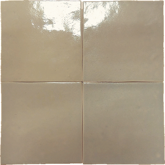 Nanda Tiles Коллекция MANARA CLAY Temara Taupe Gloss 10*10 см / Нанда Тайлс Коллекция Манара Клау Тамара Тауп Глосс 10*10 см