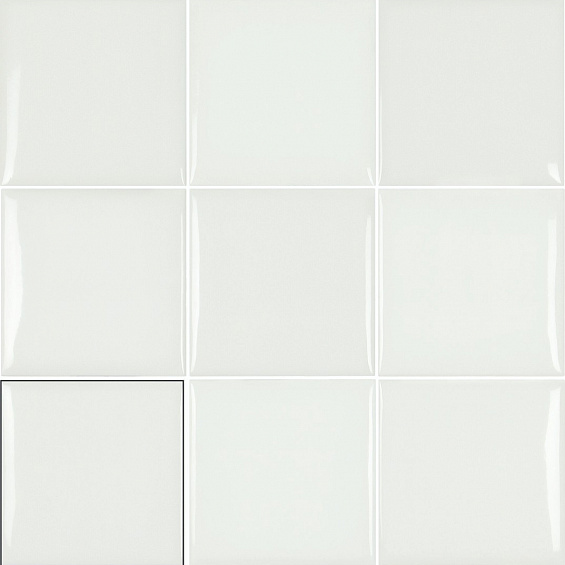 Carmen-Ape Grupo Коллекция BULGE White 12.4*12.4 см (L17) / Кармен Апе Групо Коллекция Булге Вайт 12.4*12.4 см (L17)