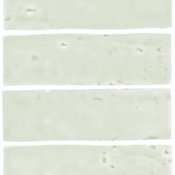 Nanda Tiles Коллекция LAUREL CLAY Seneca Green Gloss 6*20 см  / Нанда Тайлс Коллекция Лаурел Клау Сенеца Грин Глосс 6*20 см