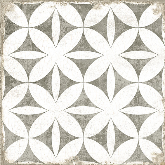 Nanda Tiles Коллекция GRAFTON Abbey Taupe Satin 20*20 см / Нанда Тайлс  Коллекция Графтон Аббей Тауп Сатин 20*20 см